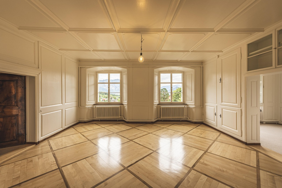 real estate documents with keys
